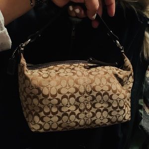 Authentic Coach hand bag